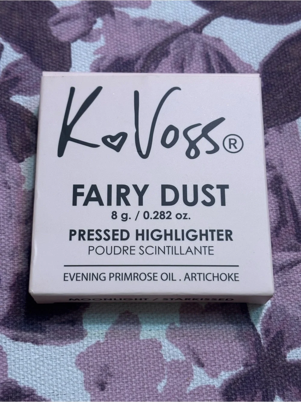 K Voss Fairy Dust Pressed Highlighter - Moonlight Starkissed